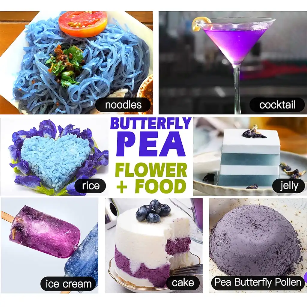 Premium Butterfly Pea Powder - Boost Your Wellness with Blue Tea